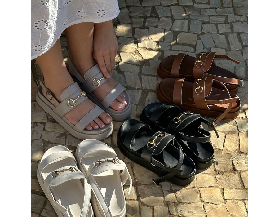 Flatform Clarisse Nude | KUENTO SHOES