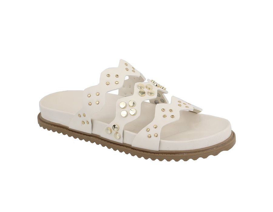 Flat Lia Off White | KUENTO SHOES