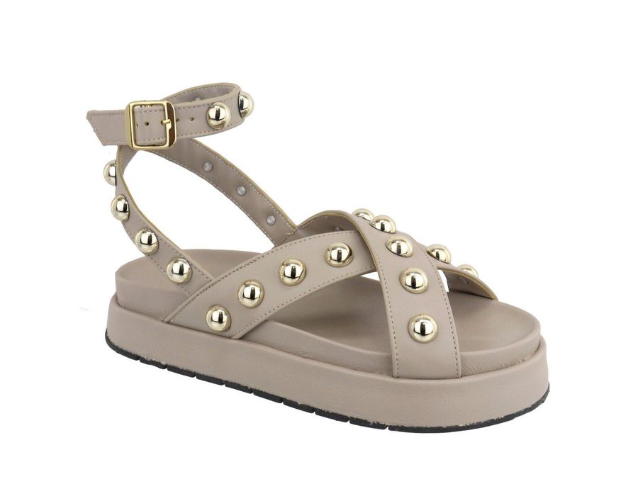 Flatform Jade Nude | KUENTO SHOES