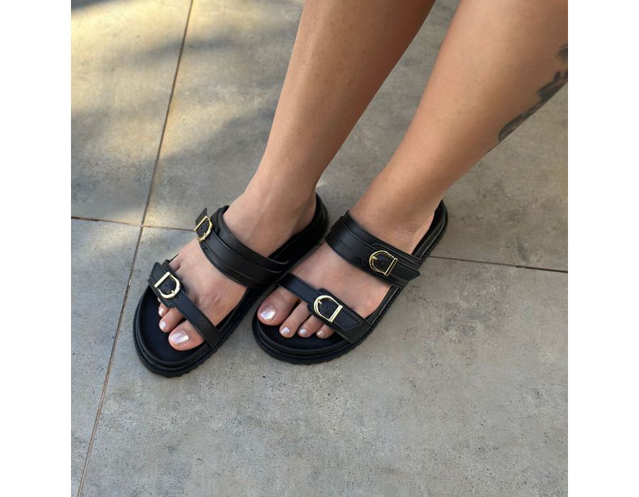 Flat Bela Preta | KUENTO SHOES