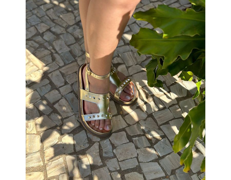 Papete Triangulo Ouro Light | KUENTO SHOES